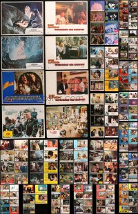 3s176 LOT OF 285 LOBBY CARDS 1970s incomplete sets from a variety of different movies!