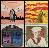 3s026 LOT OF 4 FRED ASTAIRE 33 1/3 RPM MUSICAL RECORDS 1950s-1980s music from his movies!