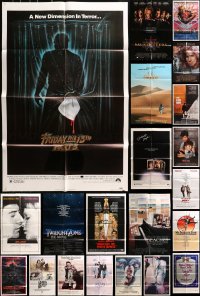 3s114 LOT OF 72 FOLDED ONE-SHEETS 1970s-1990s great images from a variety of different movies!