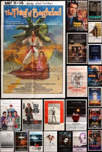 3s103 LOT OF 88 FOLDED ONE-SHEETS 1970s-1990s great images from a variety of different movies!