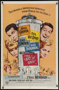 3t052 ART OF LOVE 1sh 1965 Dick Van Dyke, Elke Sommer, James Garner, Angie Dickinson