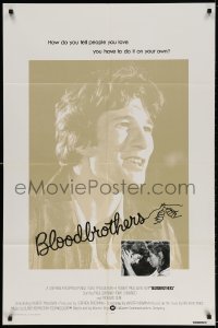 3t102 BLOODBROTHERS int'l 1sh 1978 super early image of Richard Gere, from Richard Price novel!