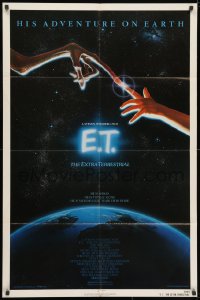 3t250 E.T. THE EXTRA TERRESTRIAL NSS style 1sh 1982 Steven Spielberg classic, John Alvin art!