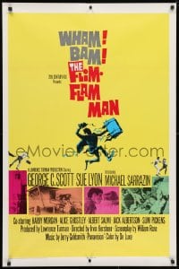3t303 FLIM-FLAM MAN 1sh 1967 Geroge C. Scott as ultimate con man, Sue Lyon, Jack Davis art!