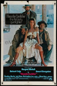 3t354 HANNIE CAULDER 1sh 1972 sexiest cowgirl Raquel Welch, Jack Elam, Culp, Ernest Borgnine