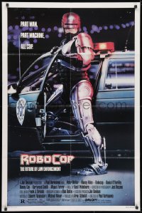 3t724 ROBOCOP 1sh 1987 Paul Verhoeven classic, Peter Weller is part man, part machine, all cop!