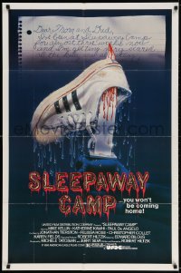 3t774 SLEEPAWAY CAMP 1sh 1983 a nice place for summer vacation, a perfect place to die!