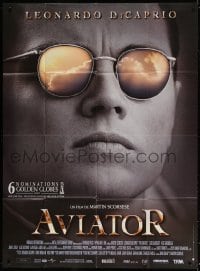 3w476 AVIATOR French 1p 2005 Martin Scorsese directed, Leonardo DiCaprio as Howard Hughes!