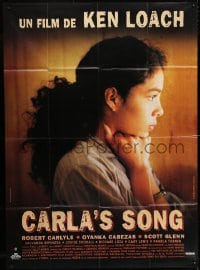 3w541 CARLA'S SONG French 1p 1997 directed by Ken Loach, Oyanka Cabezas in title role!