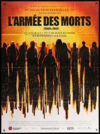 3w582 DAWN OF THE DEAD French 1p 2004 When there's no more room in Hell the dead walk the Earth!
