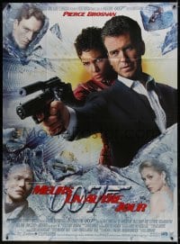 3w593 DIE ANOTHER DAY French 1p 2002 Pierce Brosnan as James Bond & Halle Berry as Jinx!