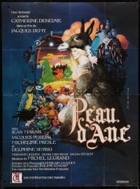 3w598 DONKEY SKIN French 1p R2003 Jacques Demy's Peau d'ane, best art of Deneuve by Jim Leon!