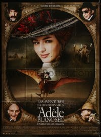 3w613 EXTRAORDINARY ADVENTURES OF ADELE BLANC-SEC French 1p 2010 close up of Louise Bourgoin!