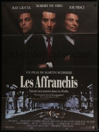 3w657 GOODFELLAS French 1p 1990 Robert De Niro, Joe Pesci, Ray Liotta, Martin Scorsese classic!