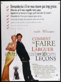 3w694 HOW TO LOSE A GUY IN 10 DAYS French 1p 2003 Kate Hudson & Matthew McConaughey back to back!