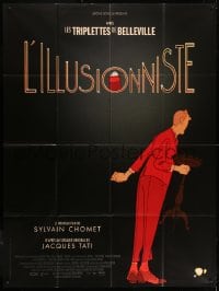 3w706 ILLUSIONIST French 1p 2010 cool magician cartoon with a screenplay by Jacques Tati!