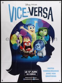 3w715 INSIDE OUT advance French 1p 2015 Walt Disney, Pixar, the voices inside your head!