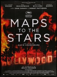 3w788 MAPS TO THE STARS French 1p 2014 David Cronenberg, eventually stars will burn out!