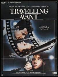 3w952 TRAVELLING AVANT French 1p 1987 Jean-Charles Tacchella, cool Michel Landi film strip artwork!