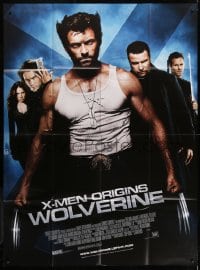 3w991 X-MEN ORIGINS: WOLVERINE French 1p 2009 Hugh Jackman, Liev Schreiber, Marvel Comics!