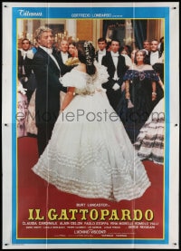 3w151 LEOPARD Italian 2p R1970s Luchino Visconti, Burt Lancaster & Claudia Cardinale at ball!