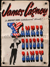 3w090 YANKEE DOODLE DANDY pressbook 1942 James Cagney classic biography of George M. Cohan!