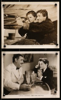 3x932 CAPTAINS COURAGEOUS 2 8x10 stills 1937 great images of Spencer Tracy, Freddie Bartholomew!