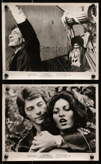3x943 FOXY BROWN 2 8x10 stills 1974 great images of sexy Pam Grier & Terry Carter!