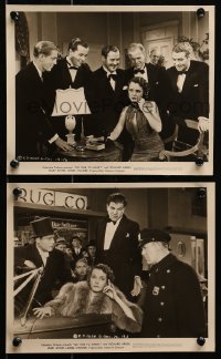 3x970 NO TIME TO MARRY 2 8x10 stills 1938 Richard Arlen & Astor have bats in the wedding bell-fry!