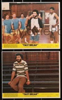 3x043 FAST BREAK 8 8x10 mini LCs 1979 basketball, Gabe Kaplan's having a ball, Harold Sylvester!