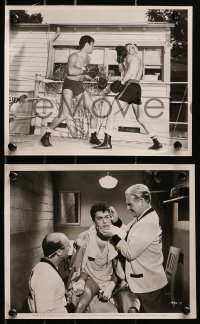 3x653 FLESH & FURY 6 8x11 key book stills 1952 boxer Tony Curtis has hunger in his heart!