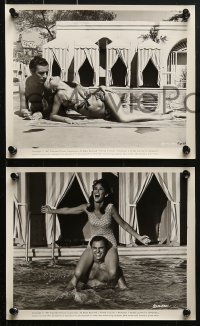 3x160 FOR SINGLES ONLY 41 8x10 stills 1968 John Saxon & sexiest Mary Ann Moberly party 24 hours a day!