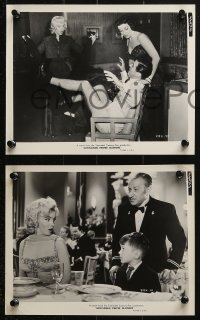 3x724 GENTLEMEN PREFER BLONDES 5 8x10 stills 1953 all with sexy Marilyn Monroe + Jane Russell!