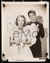 3x251 JUNIOR MISS 20 8x10 stills 1945 Peggy Ann Garner, Scotty Beckett, meet the Miss that's a hit!