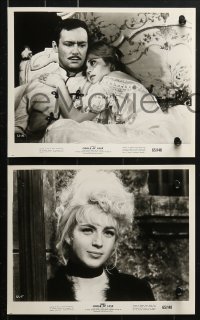 3x283 LA RONDE 17 8x10 stills 1965 Roger Vadim's La Ronde, sexy Jane Fonda