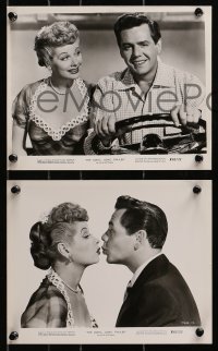 3x884 LONG, LONG TRAILER 3 from 7.75x10 to 8x10 stills 1954 images of Lucille Ball & Desi Arnaz!