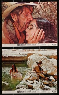 3x057 MADRON 8 8x10 mini LCs 1970 cowboy Richard Boone & pretty nun Leslie Caron, Paul L. Smith!