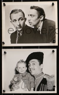3x224 MISCHA AUER 22 from 7.5x9.5 to 8x10 stills 1930s-1960s with Bing Crosby, Dietrich and more!