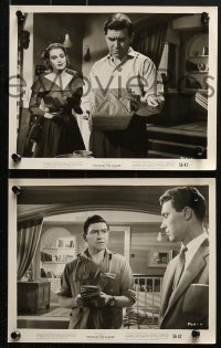 3x424 POSTMARK FOR DANGER 11 8x10 stills 1956 Terry Moore is hunted by the postcard killer!