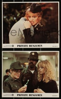 3x111 PRIVATE BENJAMIN 5 8x10 mini LCs 1981 Eileen Brennan, Assante, Goldie Hawn in the army!