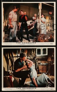 3x013 RAINMAKER 11 color 8x10 stills 1956 Lloyd Bridges, Burt Lancaster & Katharine Hepburn!