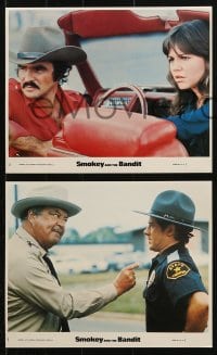 3x123 SMOKEY & THE BANDIT 4 8x10 mini LCs 1977 Burt Reynolds, Sally Field & Jackie Gleason!