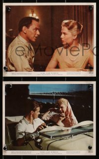 3x138 SOME CAME RUNNING 3 color 8x10 stills 1958 wonderful images of Frank Sinatra & Shirley MacLaine!