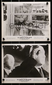 3x372 TESTAMENT OF DR. MABUSE 13 8x10 stills R1966 Gert Froebe, Berger, Terror of the Mad Doctor!