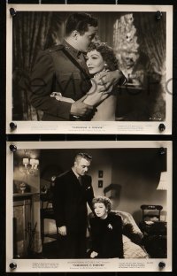 3x690 TOMORROW IS FOREVER 6 8x10 stills 1945 portraits of Orson Welles, Claudette Colbert & Brent!