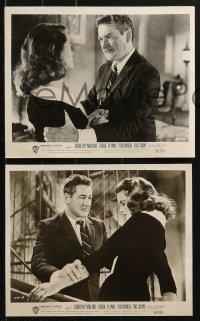 3x691 TOO MUCH, TOO SOON 6 8x10 stills 1958 Errol Flynn, sexy Dorothy Malone as Diana Barrymore!