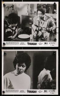3x469 TOUGH 10 8x10 stills 1974 he needs his hide whipped ten times a day!