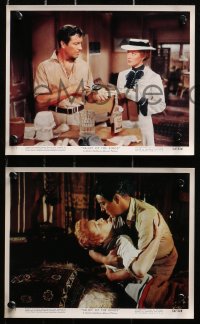 3x014 VALLEY OF THE KINGS 11 color 8x10 stills 1954 great images of Robert Taylor & Eleanor Parker!