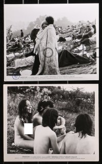3x240 WOODSTOCK 21 8x10 stills 1970 great images from legendary rock 'n' roll concert!