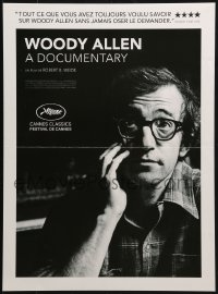 3y531 WOODY ALLEN A DOCUMENTARY French 16x21 2012 great different close-up of the actor/director!